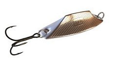 Русская блесна Колеблющаяся блесна Русская блесна Трехгранка 33g #01 серебрение