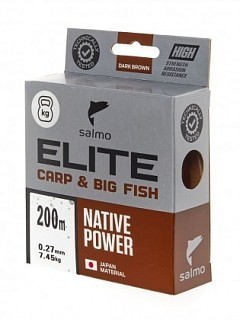 Salmo Монофильная леска Salmo Elite Carp &amp; Big Fish 200/027