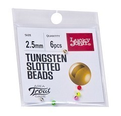 Lucky John Вольфрамовые головки Lucky John Area Trout Game вольфрамовые 02.5mm MIX1
