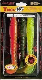 Lucky John Мягкие приманки Lucky John Pro Series Tioga Fat 5.8" MIX1