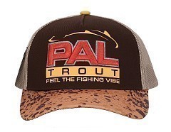 PAL Бейсболка PAL Trout Cap '25 PVC-2503 коричневая