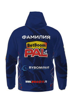 PAL Ветровка мембранная PAL BetBoom Под заказ синяя с нанесением