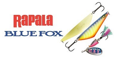 Приманки и аксессуары Rapala и Blue Fox!