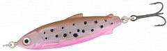 Kuusamo Колеблющаяся блесна Kuusamo Muikku 90/17 BR/Pink UV