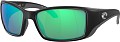 Costa Del Mar Blackfin 580 GLS Matte Black Green Mirror