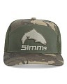 Simms Бейсболка Simms Brown Trout 7-Panel