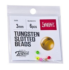 Lucky John Вольфрамовые головки Lucky John Area Trout Game вольфрамовые 03.0mm MIX1