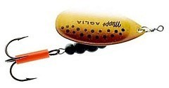 Mepps Вращающаяся блесна Mepps Aglia Fluo 3 6.5g Micropigments Trout #Brown
