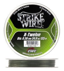 Шнуры плетеные CWC Strike Wire X-Twelve X12
