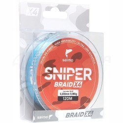 Шнуры плетеные Salmo Sniper Braid Шнуры плетеные Salmo Sniper Braid