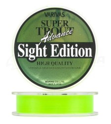 Монофильные лески Varivas Super Trout Advance Sight Edition High Quality