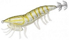 Savage Gear Мягкие приманки Savage Gear 3D Hybrid Shrimp Egi 7.5cm 12g EGI Jig Glitter #12-Olive Glo