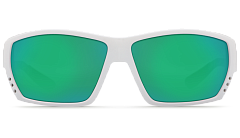 Costa Del Mar Поляризационные очки Costa Del Mar Tuna Alley 580 GLS WHITE GREEN MIRROR