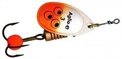 Mepps Вращающаяся блесна Mepps Aglia-E 3 6.5g #SHO Silver/hot orange