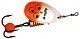Mepps Вращающаяся блесна Mepps Aglia-E 3 6.5g #SHO Silver/hot orange