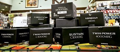 Пришла поставка катушек Shimano 