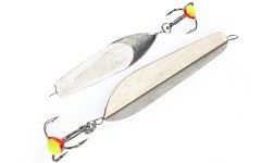 Max Fishing Зимняя блесна Max Fishing L Маралистик 40mm #нейзильбер