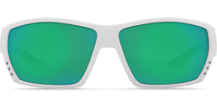 Costa Del Mar Поляризационные очки Costa Del Mar Tuna Alley 580 P WHITE GREEN MIRROR