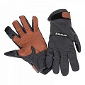 Simms Lightweight Wool Tech Glove Carbon L