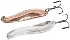 Колебалка Питер Колеблющаяся блесна Колебалка Питер Уралка 42g красно/белая