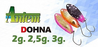 Поступление блёсен Antem Dohna