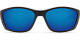 Costa Del Mar Поляризационные очки Costa Del Mar Fisch 580 GLS Black Blue Mirror