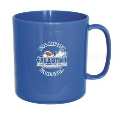 Кружка пласт.