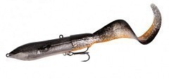 Savage Gear Воблер Savage Gear 3D Hard Eel Tail Bait 25cm 109g SS #01-Dirty Silver 48542