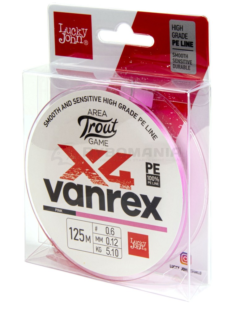  Vanrex Area Trout Game х4 Braid