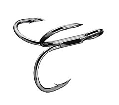 Top Power Тройной крючок Top Power ST-41BC #10