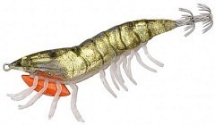 Savage Gear Мягкие приманки Savage Gear 3D Hybrid Shrimp Egi 7.5cm 12g EGI Jig Glitter #01-Olive flas