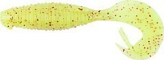 Keitech Мягкие приманки Keitech Flapper Grub 4" #PAL01 Chartreuse Red Flake