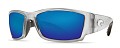 Costa Del Mar Corbina 580 GLS Silver Blue Mirror