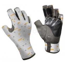 Перчатки Buff Pro Series Angler Gloves White Scales