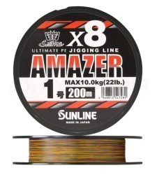 Шнуры плетеные Sunline Amazer x8 Шнуры плетеные Sunline Amazer x8