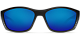 Costa Del Mar Поляризационные очки Costa Del Mar Fisch 580 P BLACK BLUE MIRROR