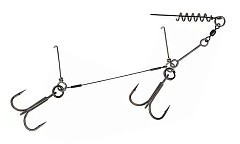 Savage Gear Стингер Savage Gear TI Corkscrew Stinger 2X#2/0