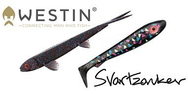 Силиконовые приманки Westin и Svartzonker!