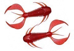 Megabass Мягкие приманки Megabass Rock Hog 2" clear red