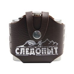 Фляжка Freezly в кож. чехле