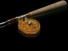 Artuda Зимняя удочка Artuda Хардкор L левая оранжевый