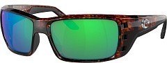 Costa Del Mar Поляризационные очки Costa Del Mar Permit 580 P Tortoise Green Mirror