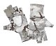 Simms Перчатки Simms SolarFlex SunGlove Hex Flo Camo Steel M
