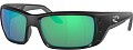 Costa Del Mar Permit 580 GLS Matte Black Green Mirror