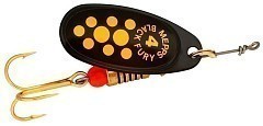 Mepps Вращающаяся блесна Mepps Comet Black Fury 4 #Black/Yellow