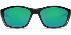 Costa Del Mar Поляризационные очки Costa Del Mar Fisch 580 P BLACK GREEN MIRROR