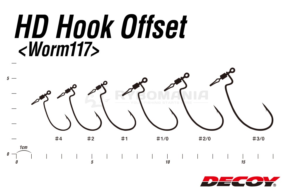  Worm 117 HD Hook offset