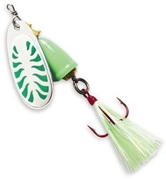 Blue Fox Вращающаяся блесна Blue Fox Vibrax Glow BFGVS3 GLGR