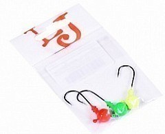 Lucky John Джиг-головка Lucky John Ball MIX1 28.0g RGY крючок BN 004/0