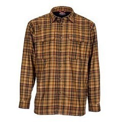 Simms Рубашка Simms Coldweather LS Shirt Dark Bronze Admiral Plaid L